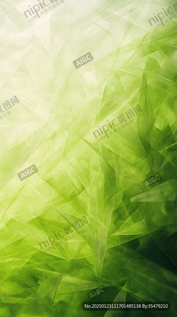 渐变绿色晶格背景韵味