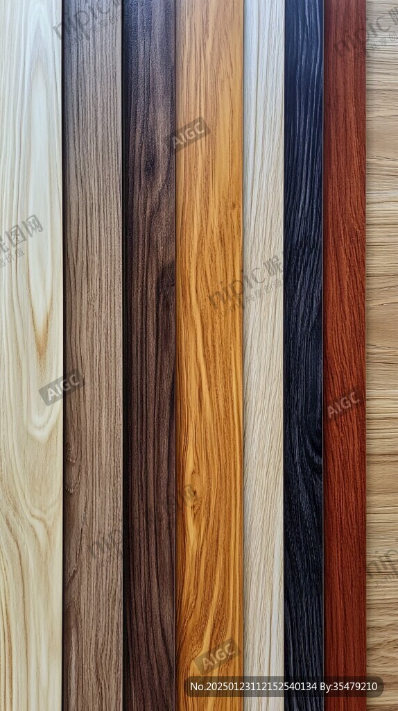 多种颜色木板木材