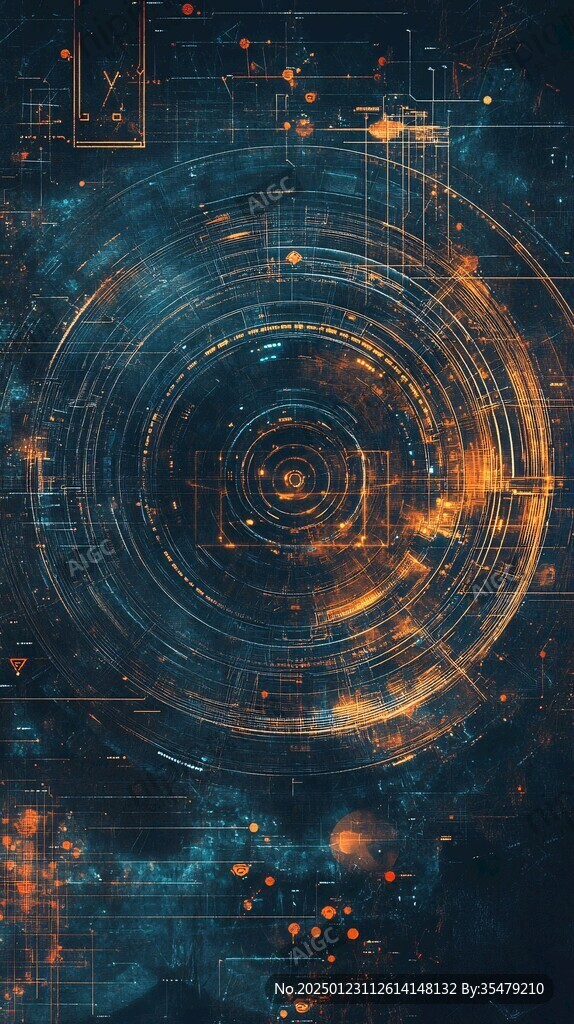 科技元素酷炫底纹