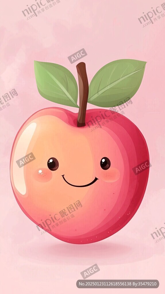 原创卡通小苹果