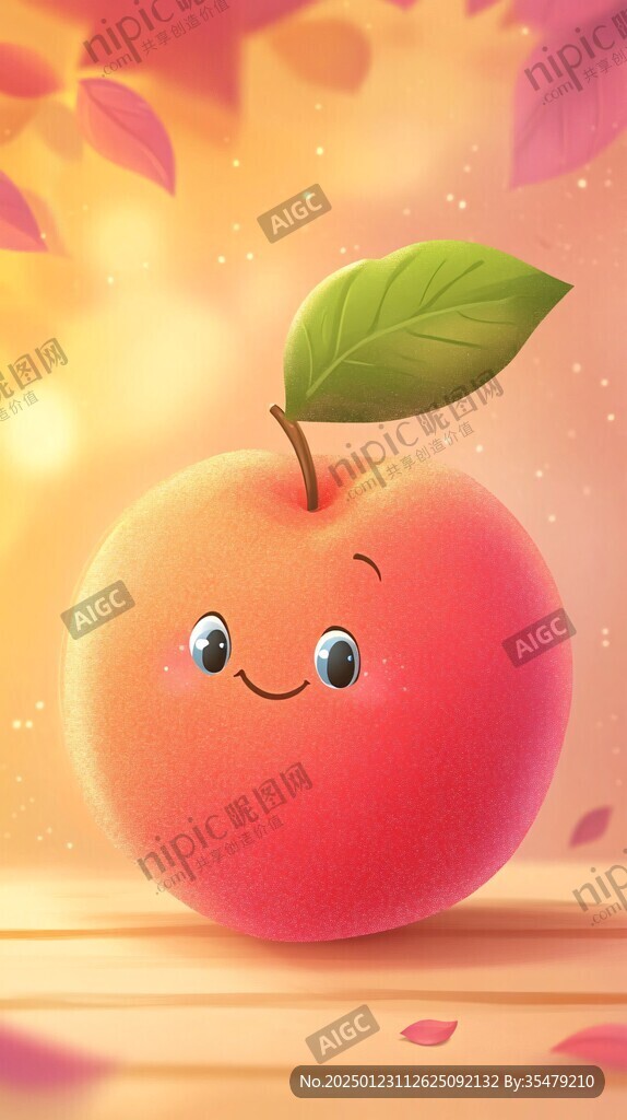 原创卡通小苹果