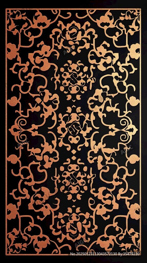 移门雕刻花纹