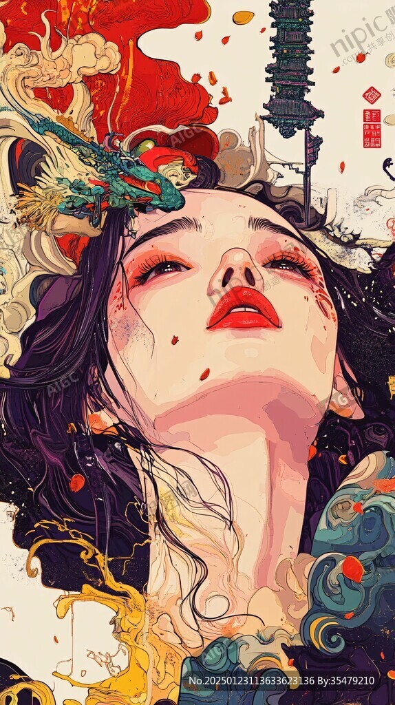 神仙神物死字女神