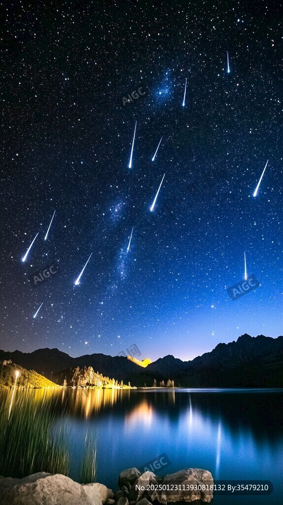 唯美流星雨