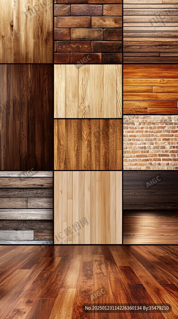 高清木板墙