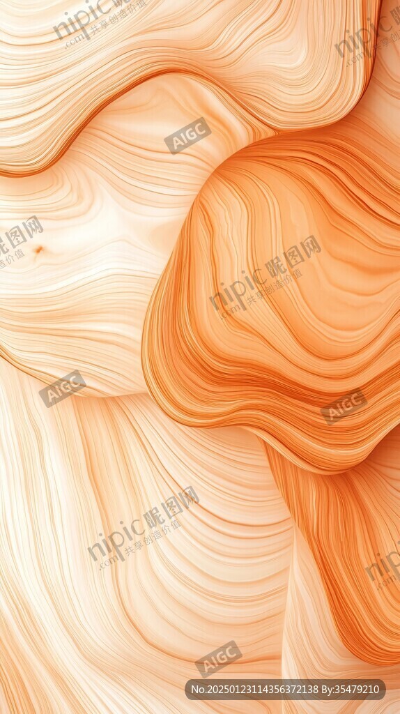 简洁大气拼色曲线纹理