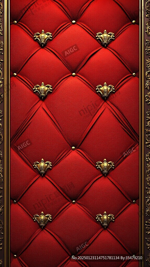 红金色欧式背景