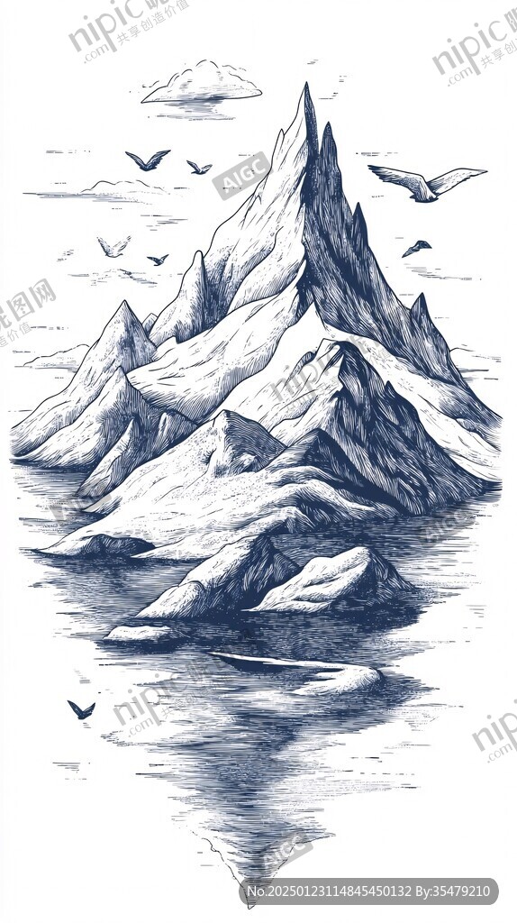 手绘山海