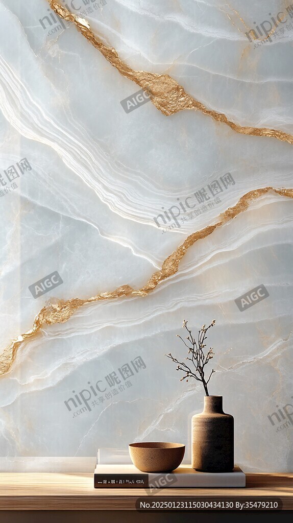 流动感大理石墙纸
