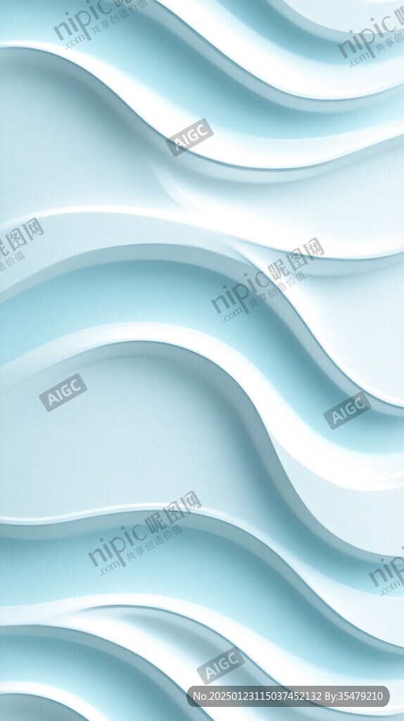 浅色系立体剪裁背景