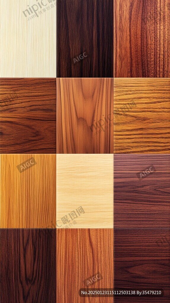 原木色木纹图片色卡