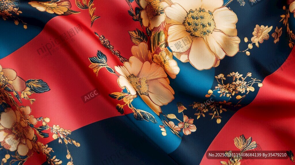 圣旨绸缎丝绸皇家图案