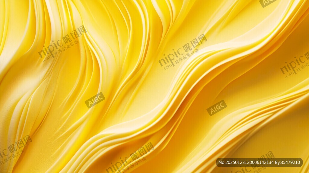 金色抽象流体纹理背景