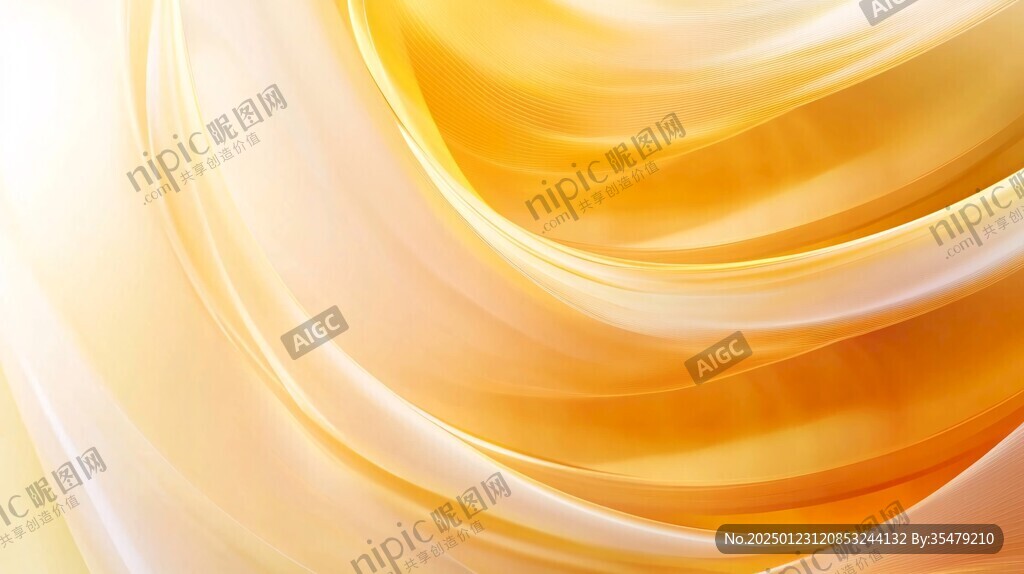 橙色动感线条