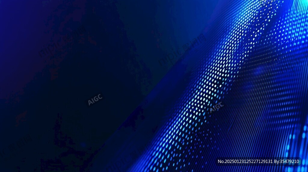 蓝色科技banner