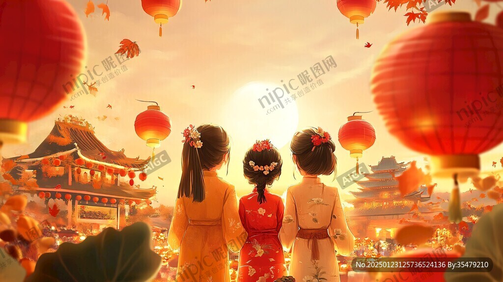 元宵节画面