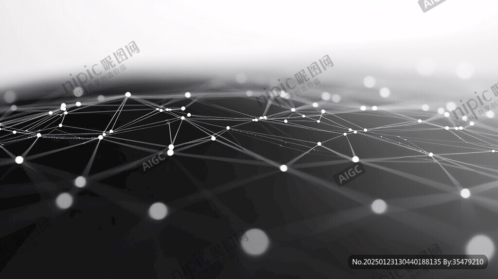 网点创意特效背景