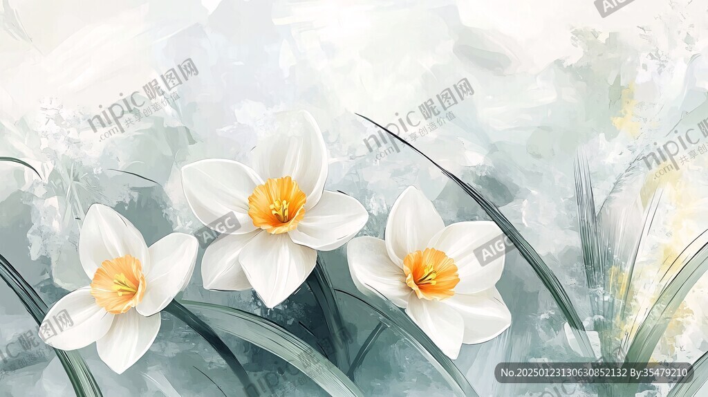 梦幻水仙花