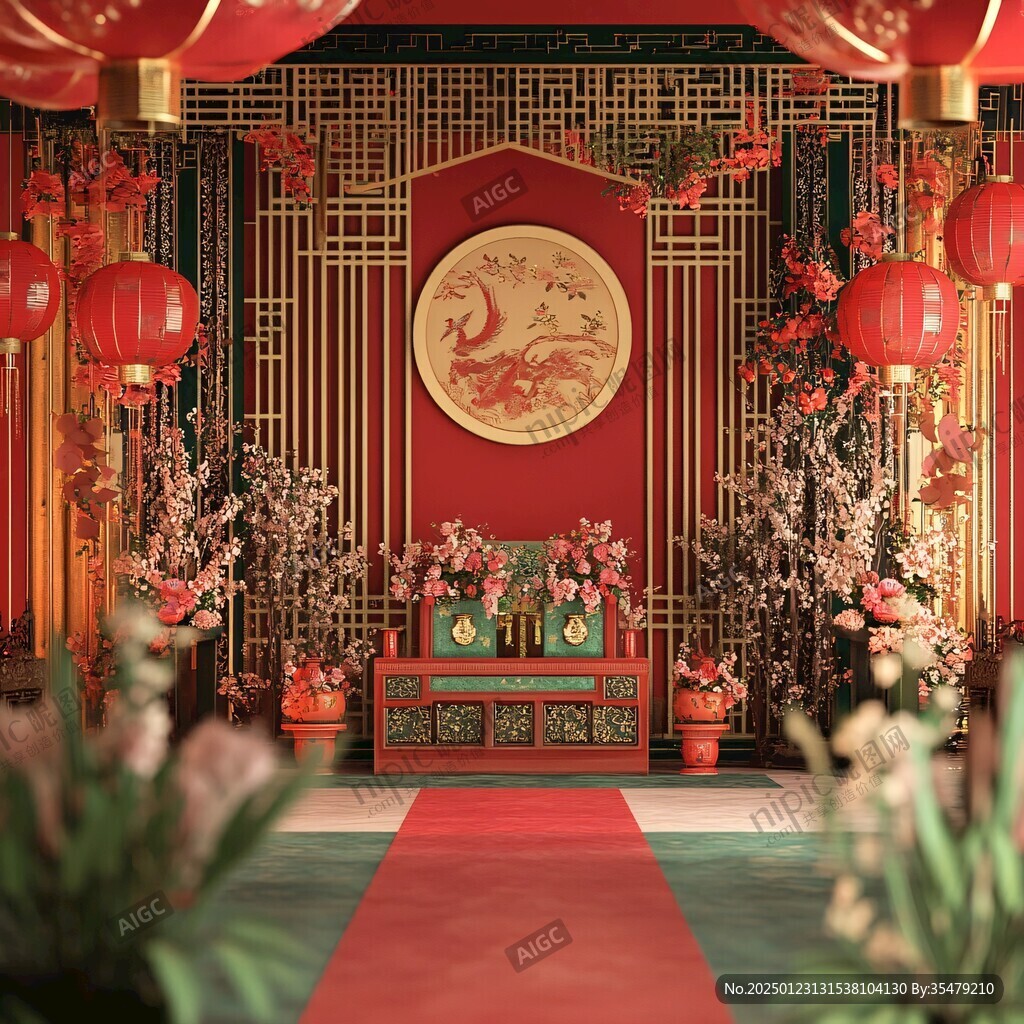 喜堂场景