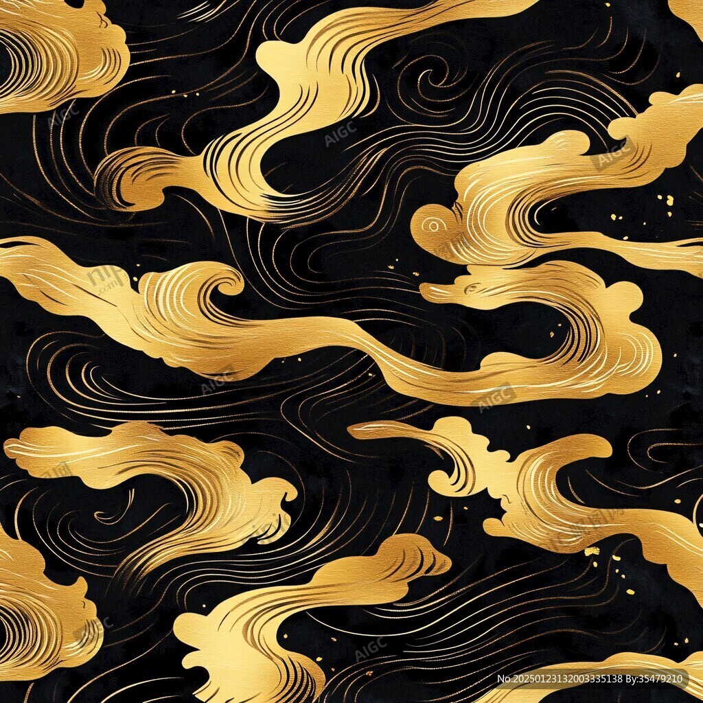 宋代云图高端云纹装饰