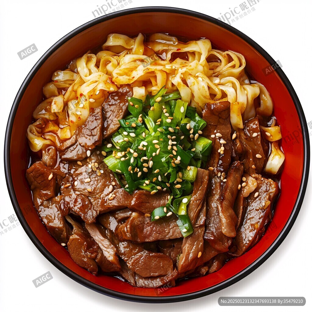 辣味牛腩乌冬面