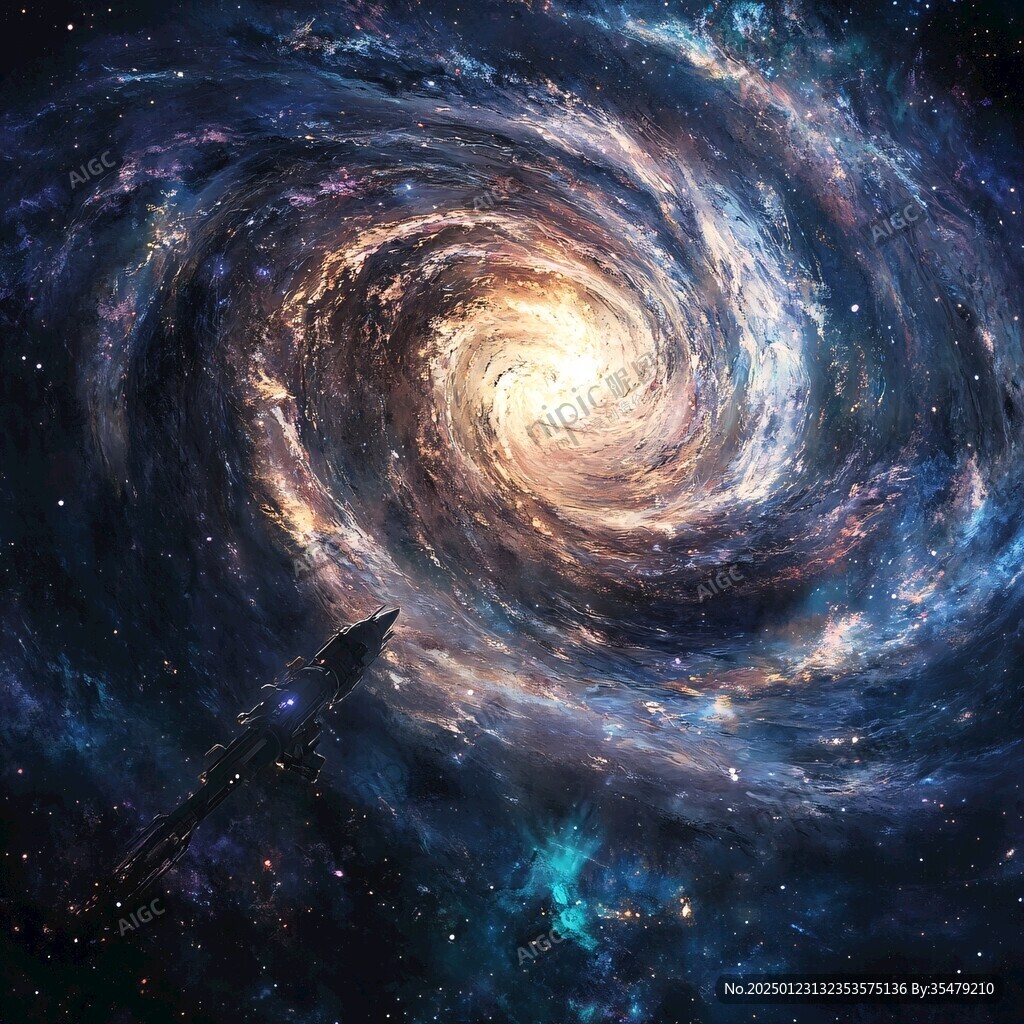 神秘绚丽宇宙