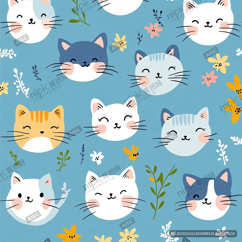 猫猫图案