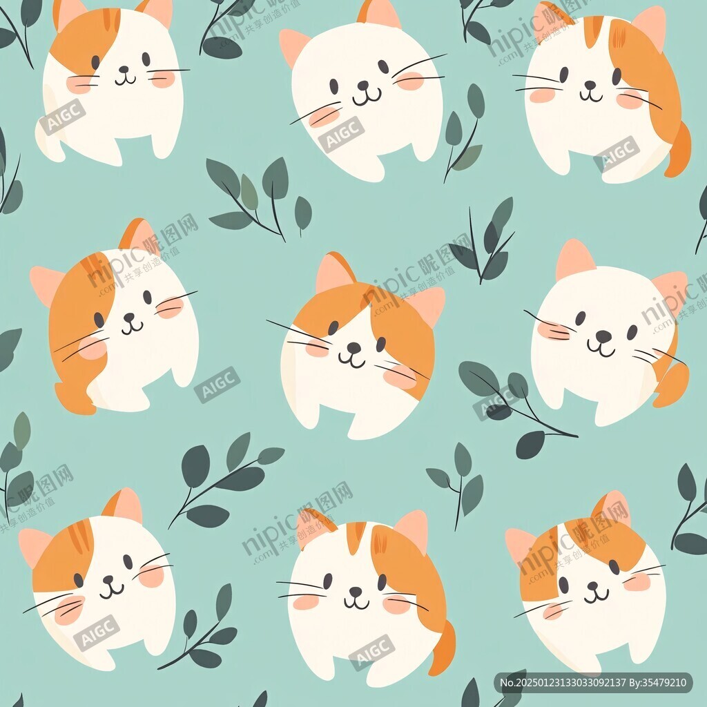 猫猫图案