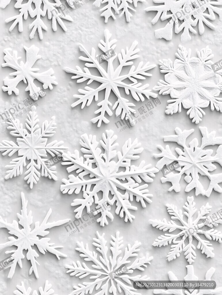 雪花效果图