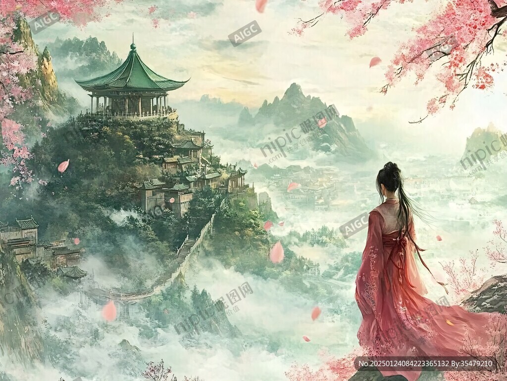 古风仙境天上宫阙