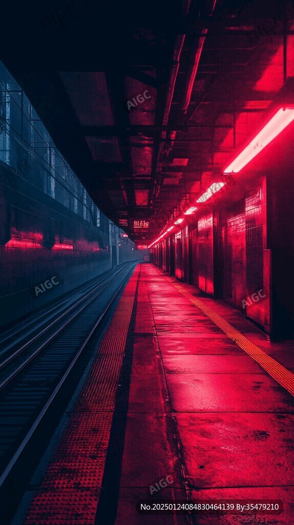 炫酷地铁站
