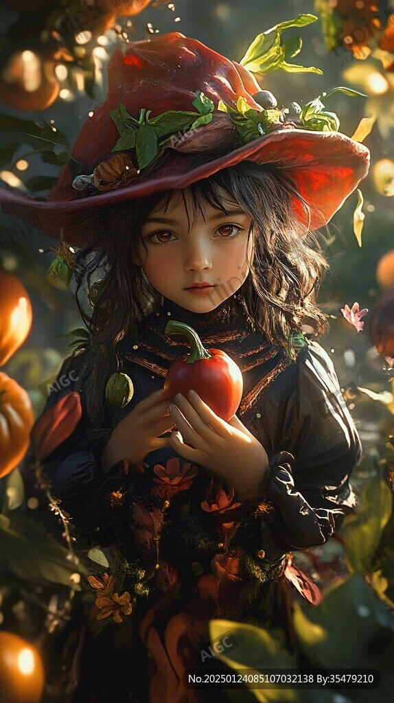 厚涂插画