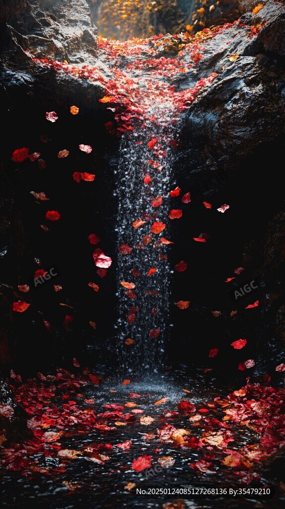 落花流水素材