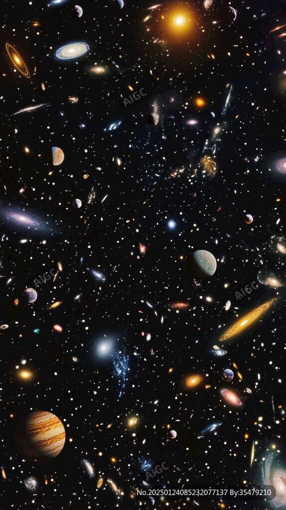 宇宙银河系背景墙