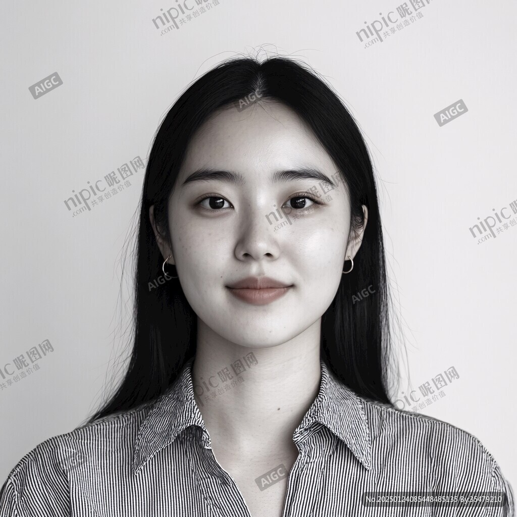 韩系证件照