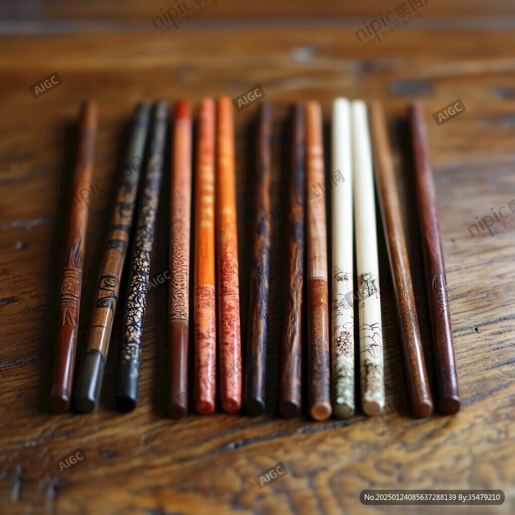 彩漆竹篪