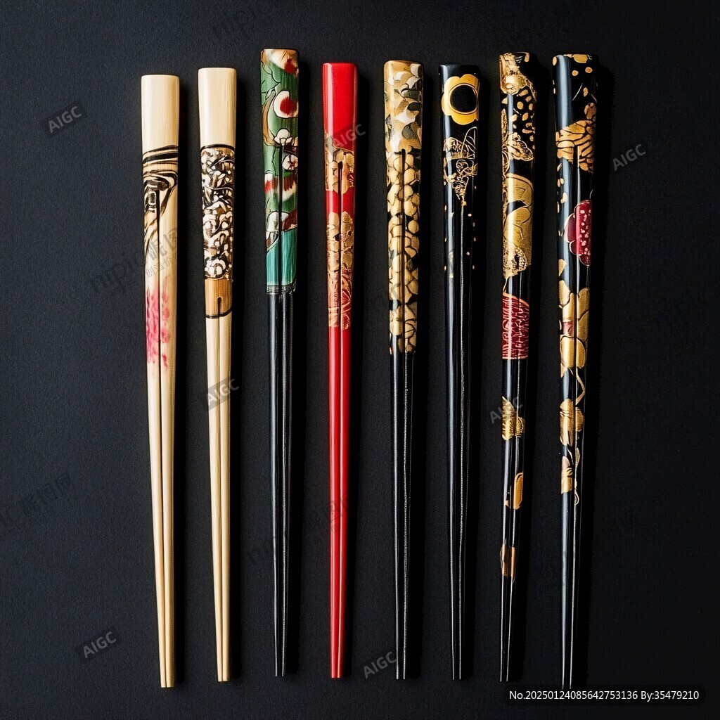 印花筷
