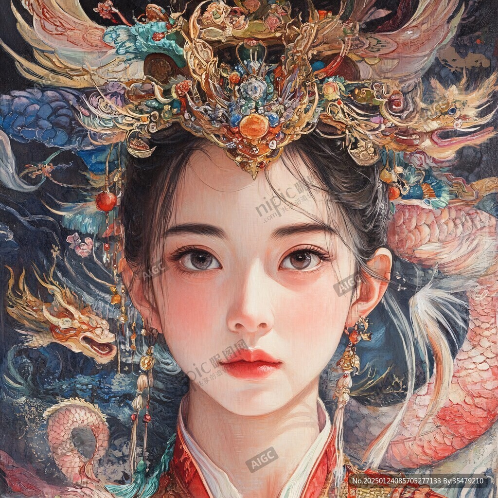 板绘人像
