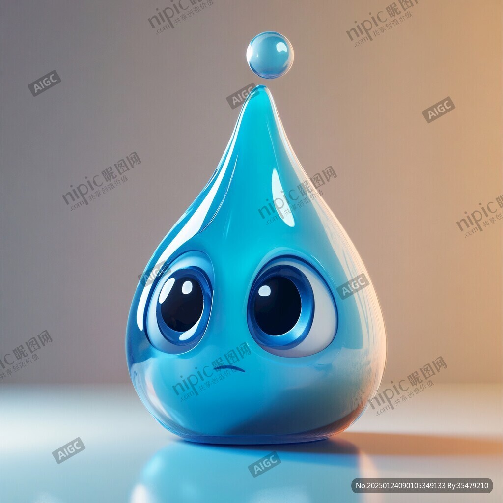 q版水滴