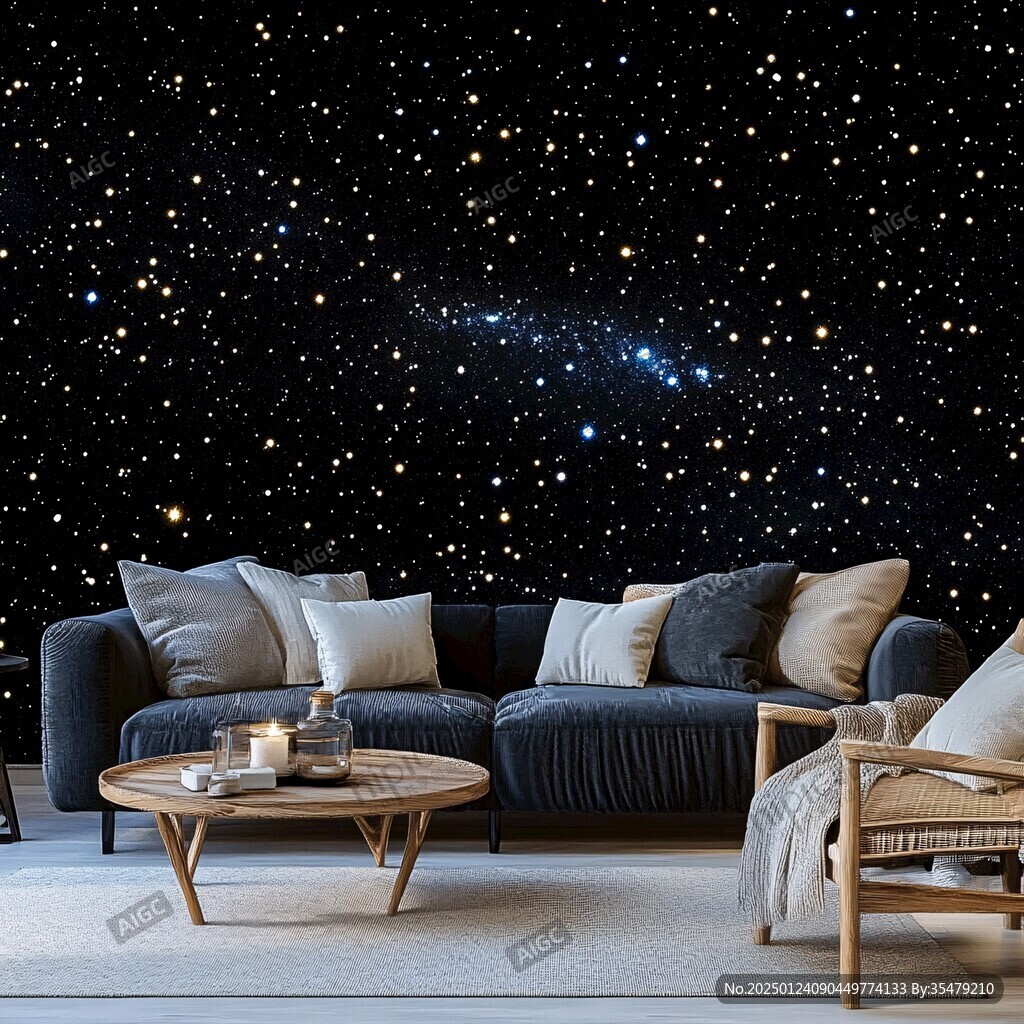 宇宙银河系背景墙