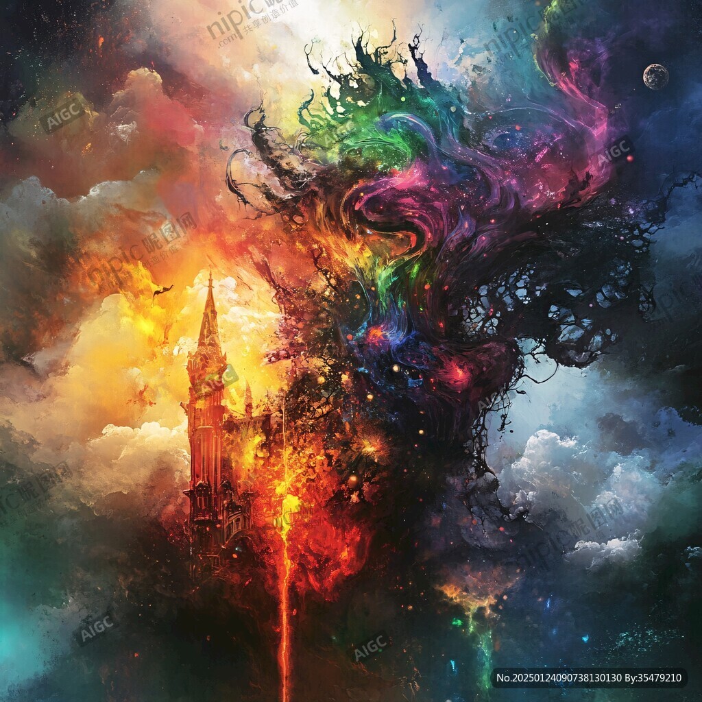 玄幻意境画