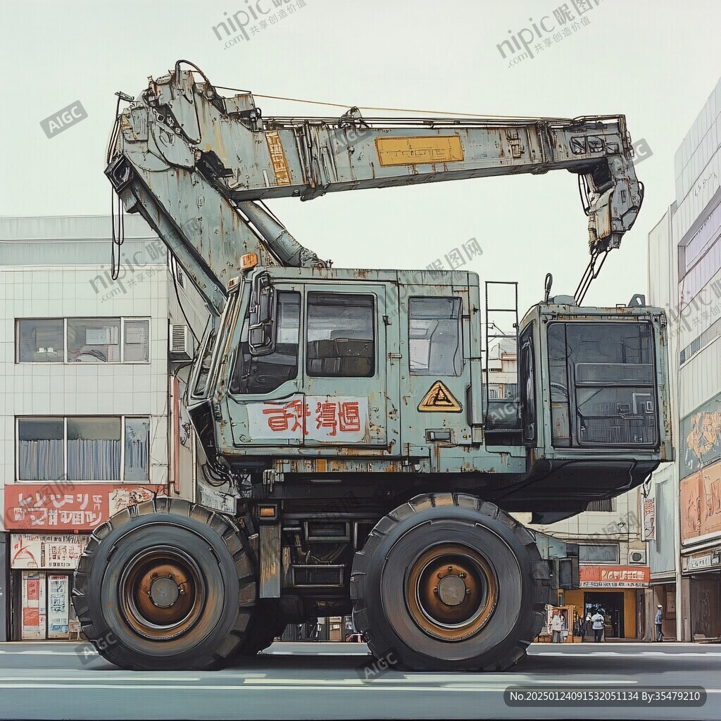 钩车素材