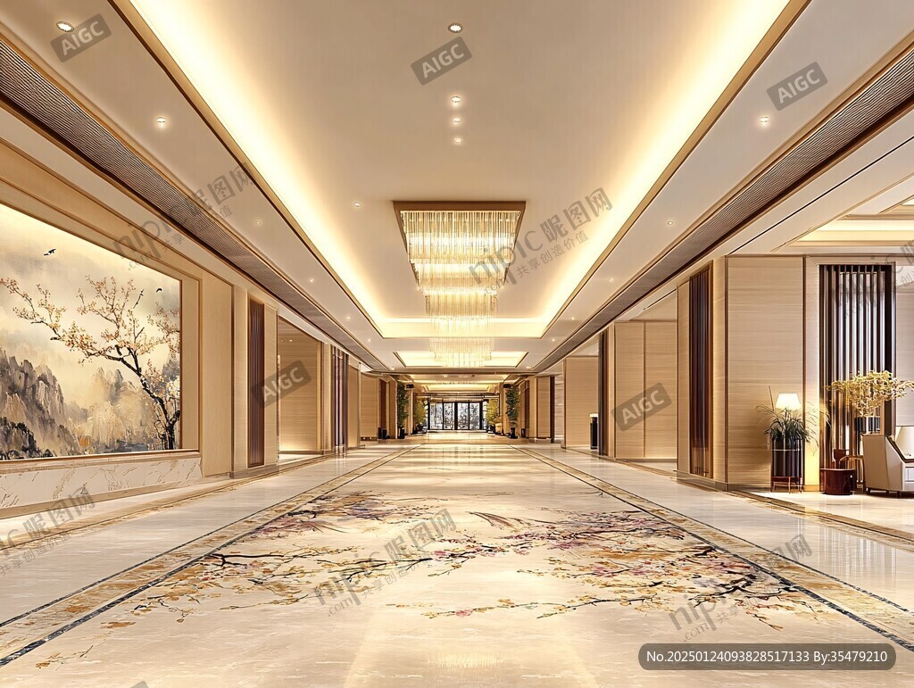 宾馆过道酒店通道
