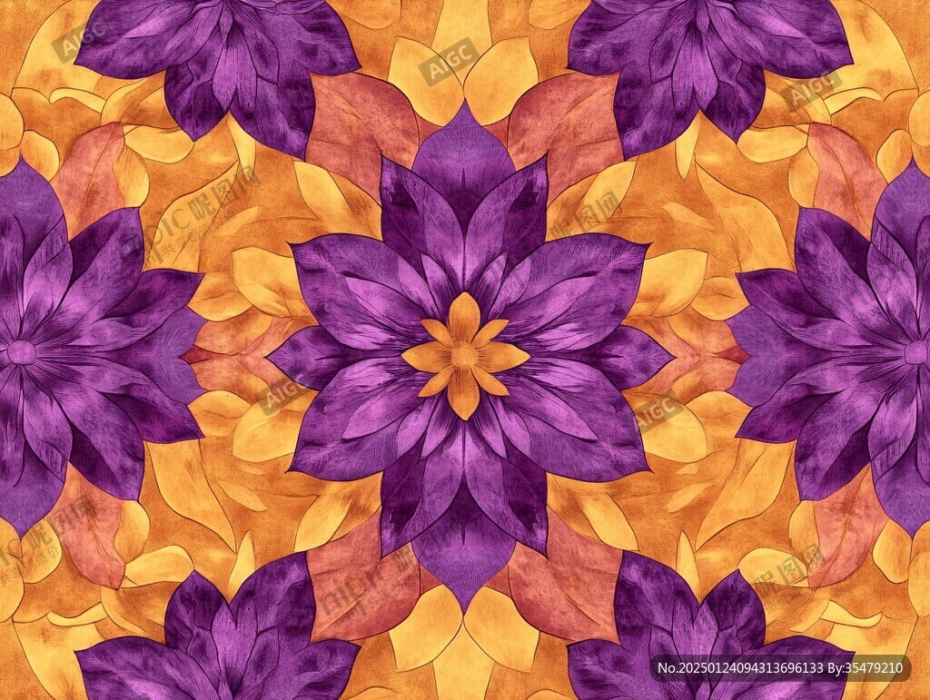 万花筒花型