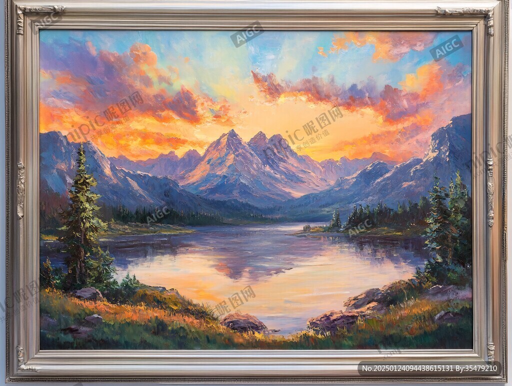 高端油画