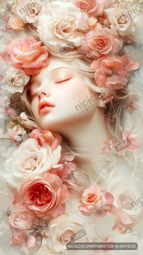 3d立体唯美花卉