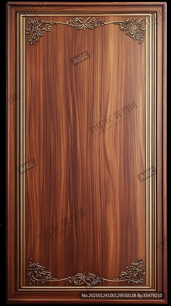 门板精雕图