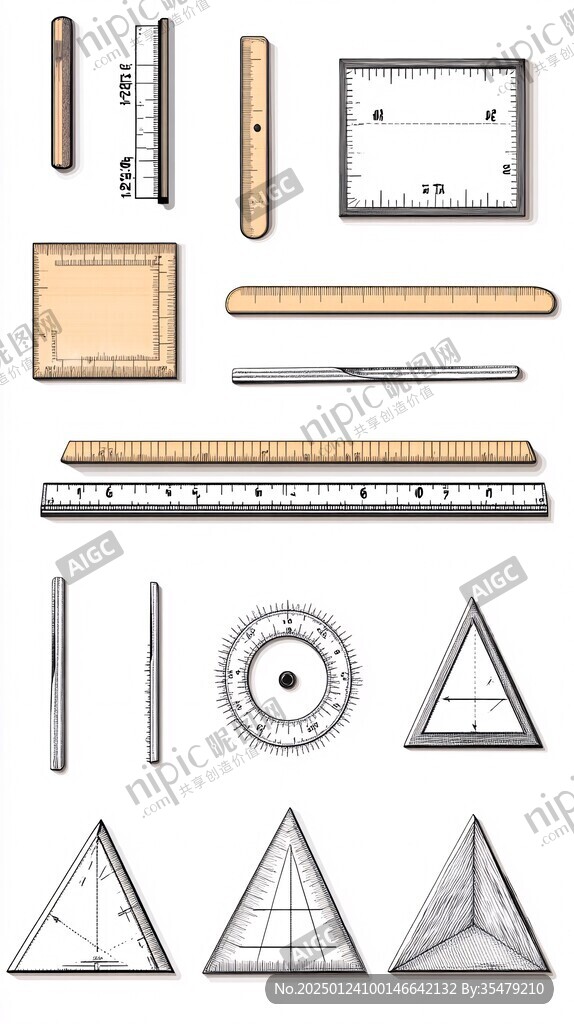 直角尺素材