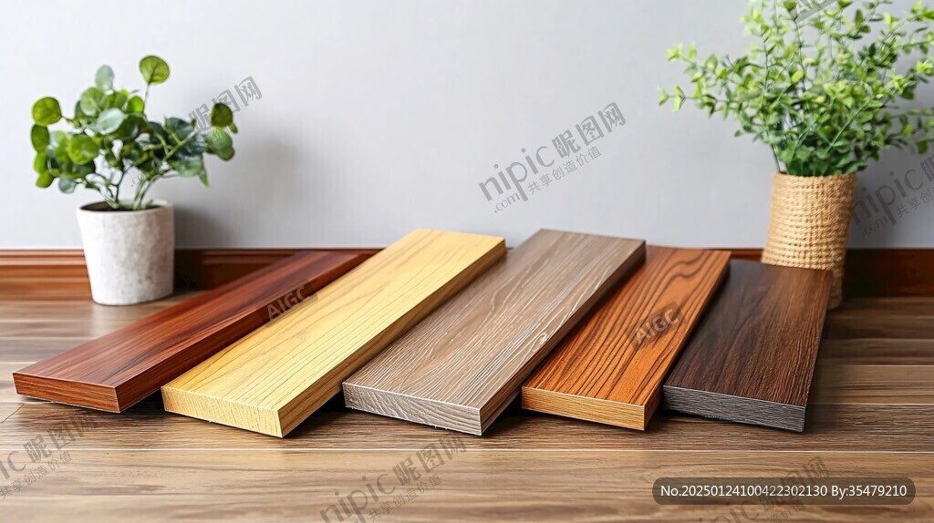 多种颜色木板木材