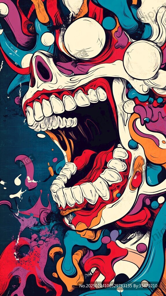 躁点插画
